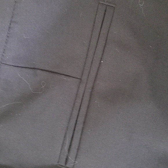 Lafayette 148 New York Black Stretch Wool Trousers Size 6 - Picture 5 of 7